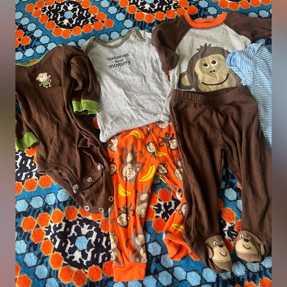 Carters Assorted sets cotton baby boy - Picture 3 of 10